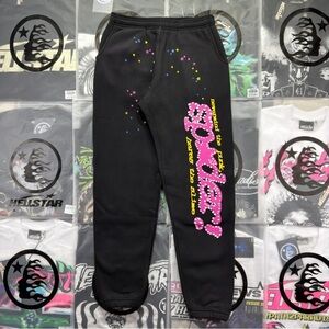Sp5der P*nk V2 Sweatpant ‘Black’